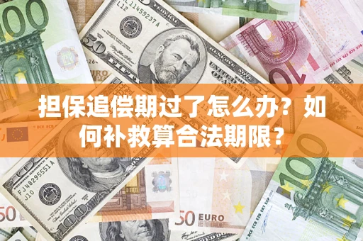 北京担保追偿期过了怎么办？如何补救算合法期限？