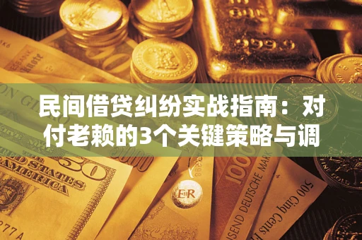 北京民间借贷纠纷实战指南：对付老赖的3个关键策略与调解盲区解析