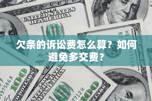 北京欠条的诉讼费怎么算？如何避免多交费？