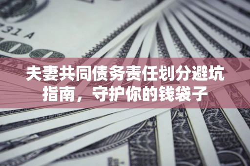 北京夫妻共同债务责任划分避坑指南，守护你的钱袋子