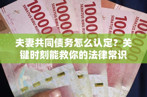 北京夫妻共同债务怎么认定？关键时刻能救你的法律常识