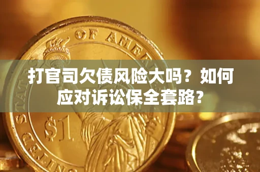 北京打官司欠债风险大吗？如何应对诉讼保全套路？